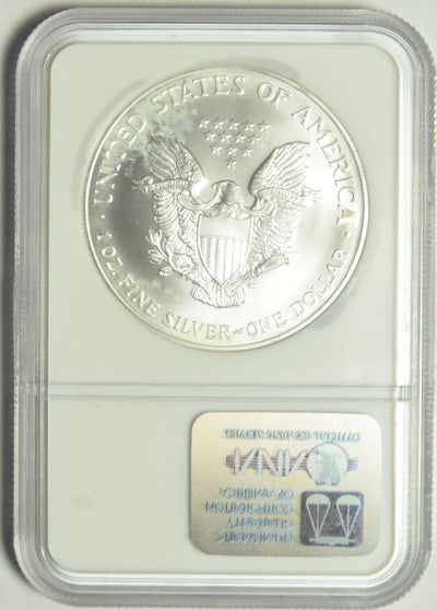 2001 Silver Eagle . . . . NGC MS-69