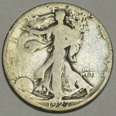 1927-S Walking Liberty Half Good