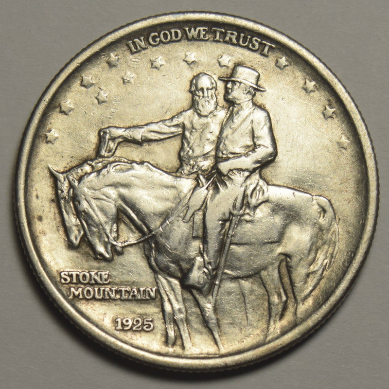 Stone Mountain Half 1925 . . . . Choice About Uncirculated