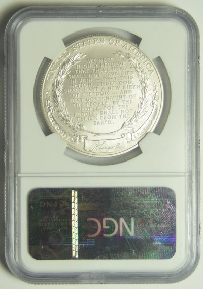 2009 Lincoln Bicentennial Silver Dollar . . . . NGC MS-70