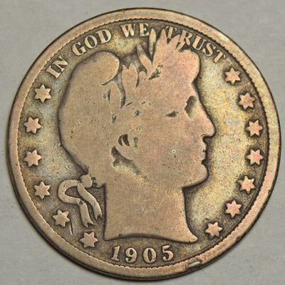 1905 Barber Half VG/Fine