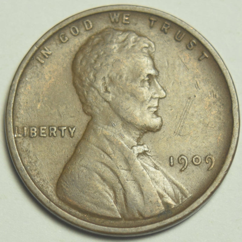 1909 VDB Lincoln Cent XF/AU