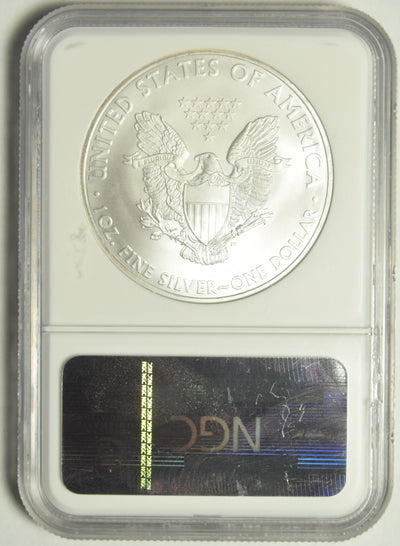 2010 Silver Eagle . . . . NGC MS-69