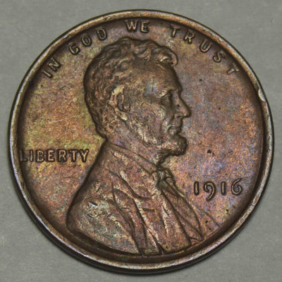 1916 Lincoln Cent Choice About Uncirculated