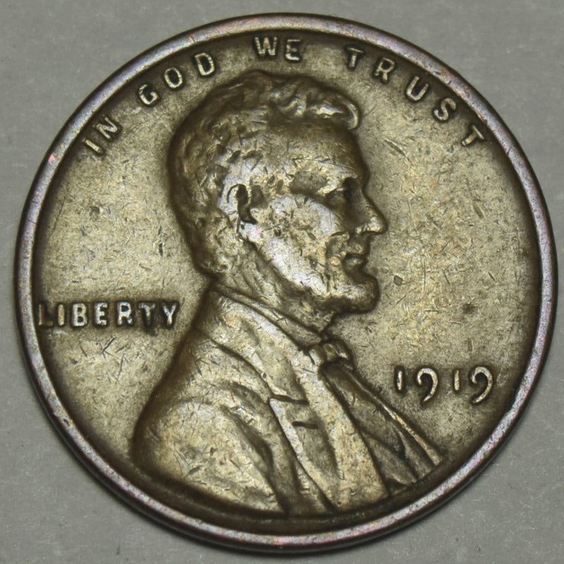 1919 Lincoln Cent Very Fine