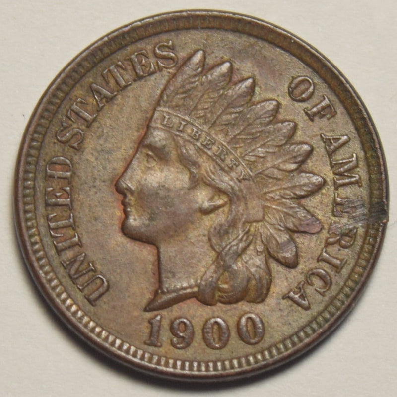 1900 Indian Cent Select Uncirculated Brown