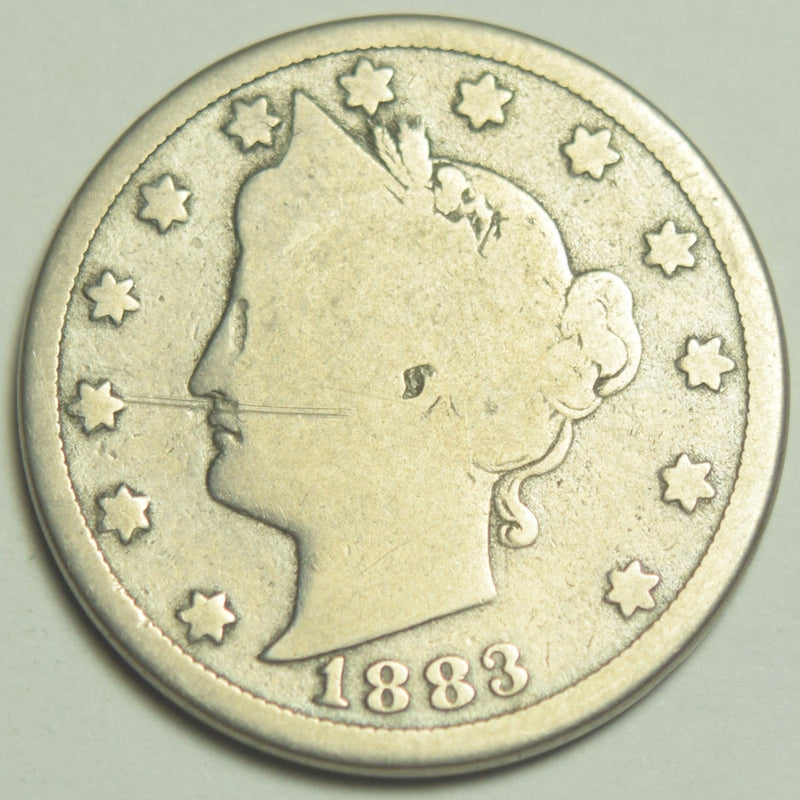 1883 CENTS Liberty Nickel . . . . Good