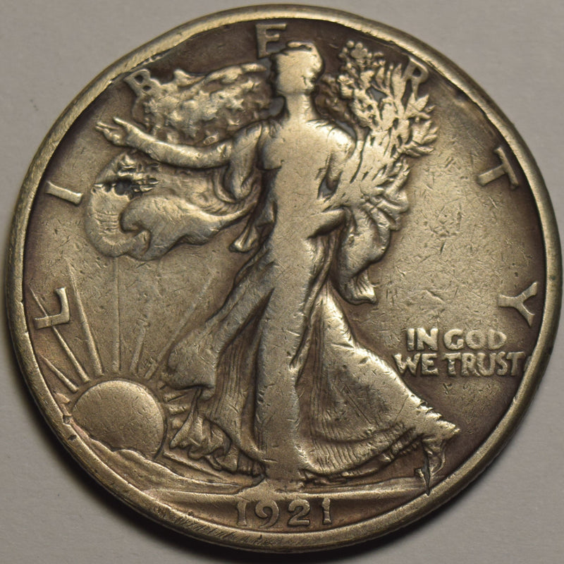 1921 Walking Liberty Half Very Fine