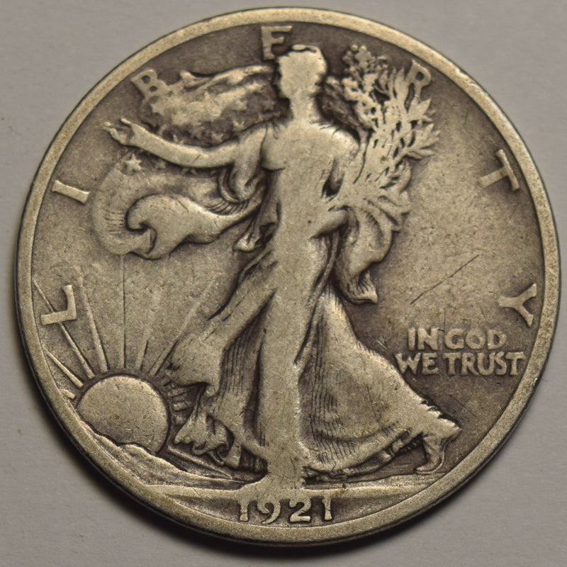 1921-S Walking Liberty Half . . . . Fine