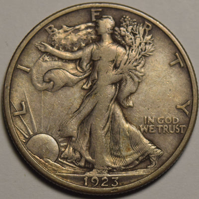 1923-S Walking Liberty Half Very Fine