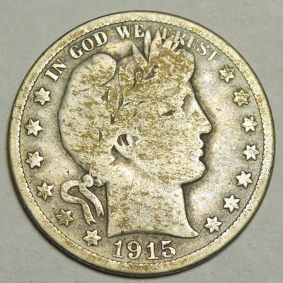 1915-D Barber Half Fine