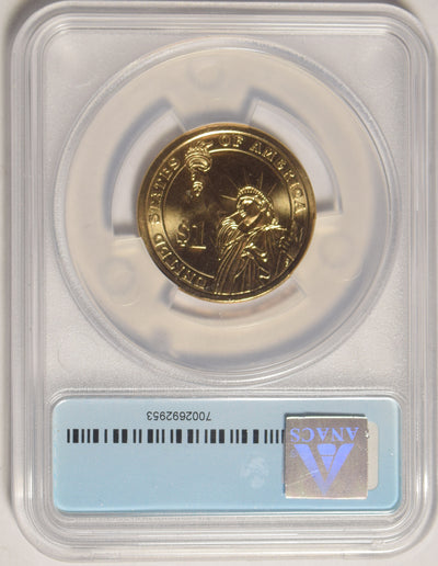 2011-D A. Johnson Presidential Dollar . . . . ANACS SP-67