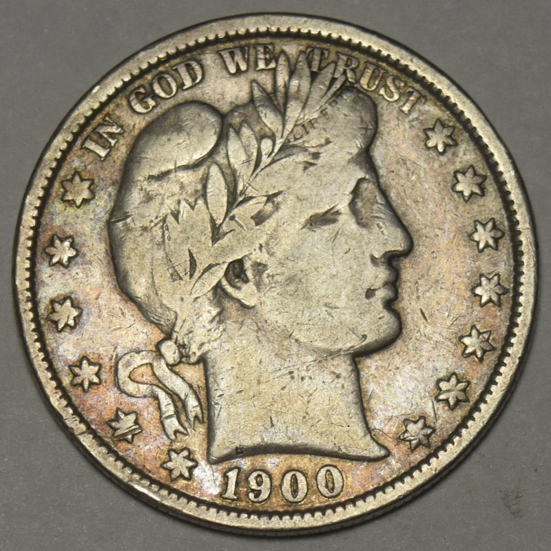 1900 Barber Half Fine/VF