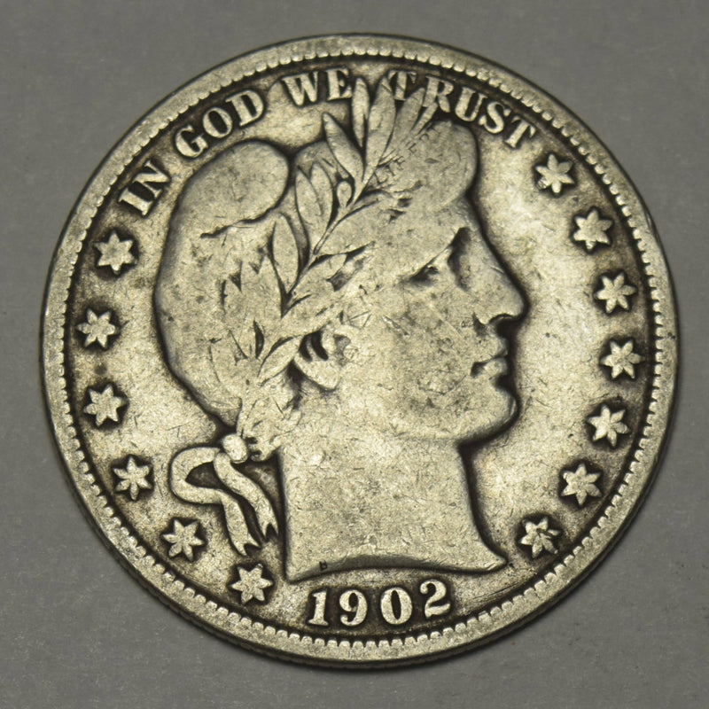 1902 Barber Half Fine/VF