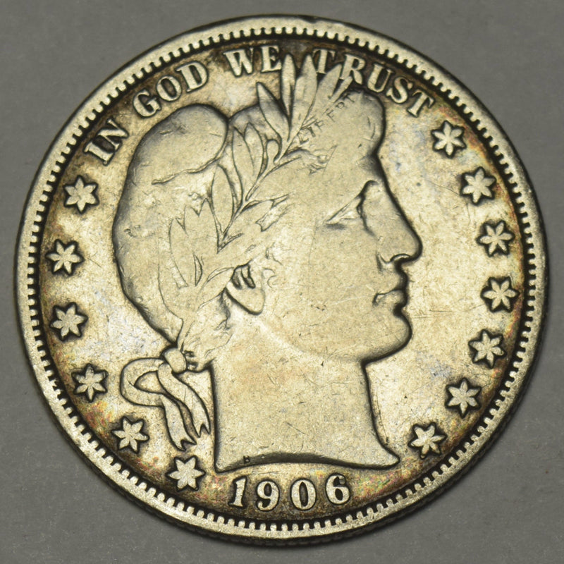 1906-D Barber Half Very Fine