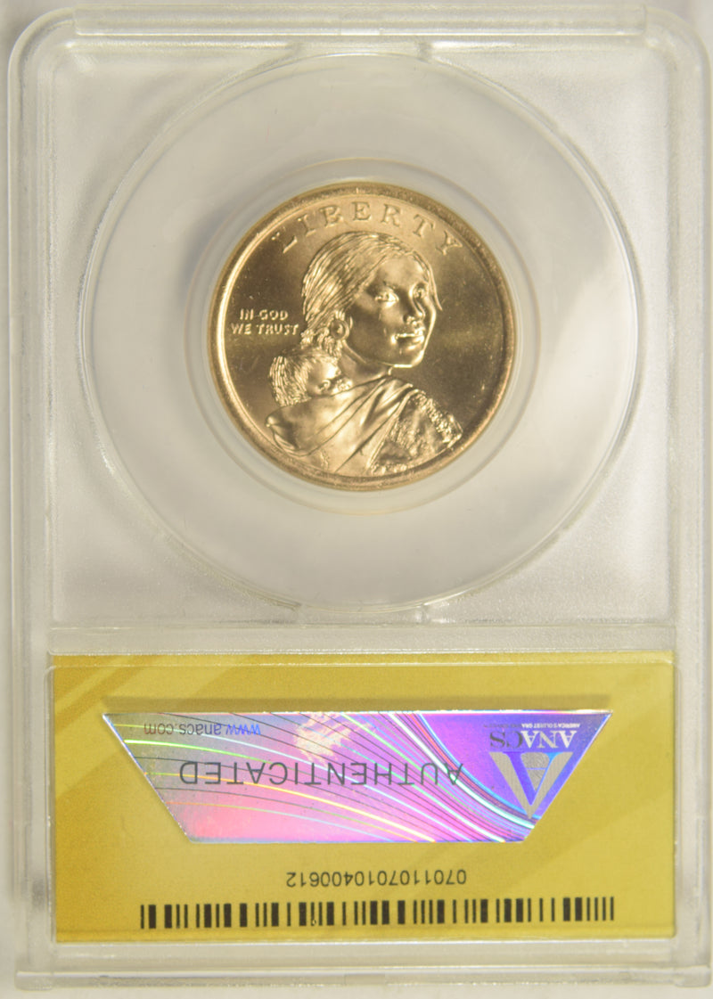 2014-D Native American Dollar . . . . ANACS MS-67