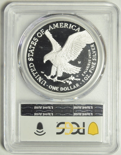 2023-W Silver Eagle . . . . PCGS PR-70 DCAM Advance Release