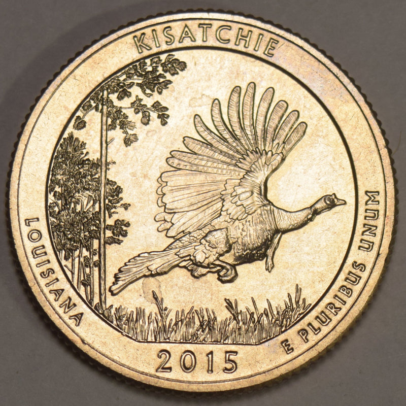 2015-S Kisatchie Quarter Gem Brilliant Uncirculated