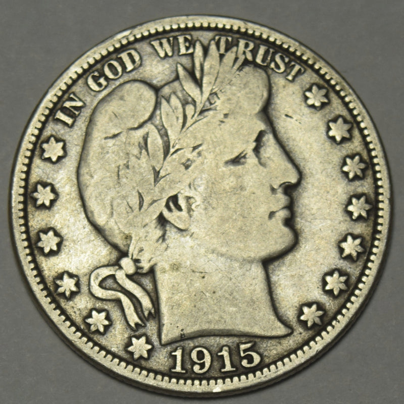 1915-D Barber Half . . . . Fine/VF