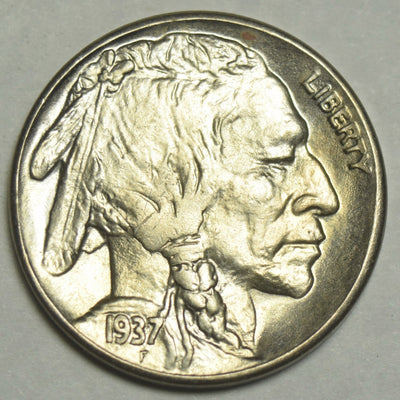 1937-S Buffalo Nickel Gem Brilliant Uncirculated