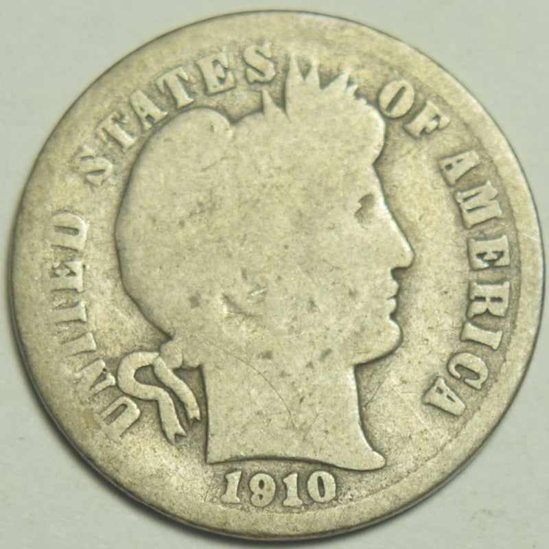 1910-D Barber Dime . . . . AG/Good