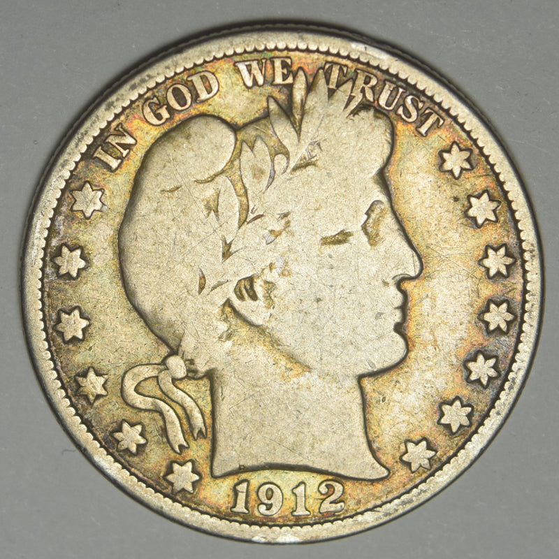 1912-S Barber Half . . . . Very Good