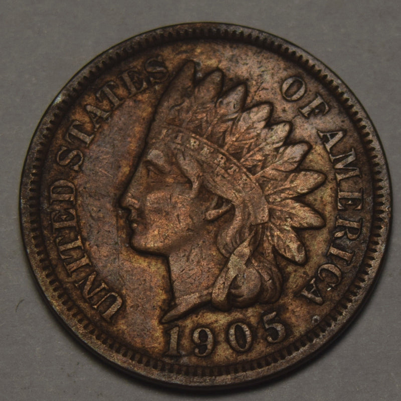 1905 Indian Cent Very Fine