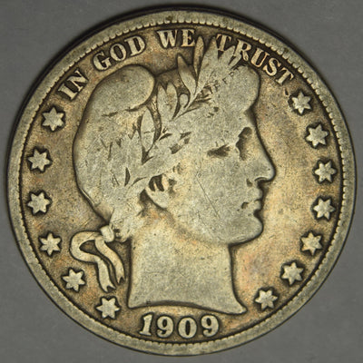 1909-S Barber Half Fine