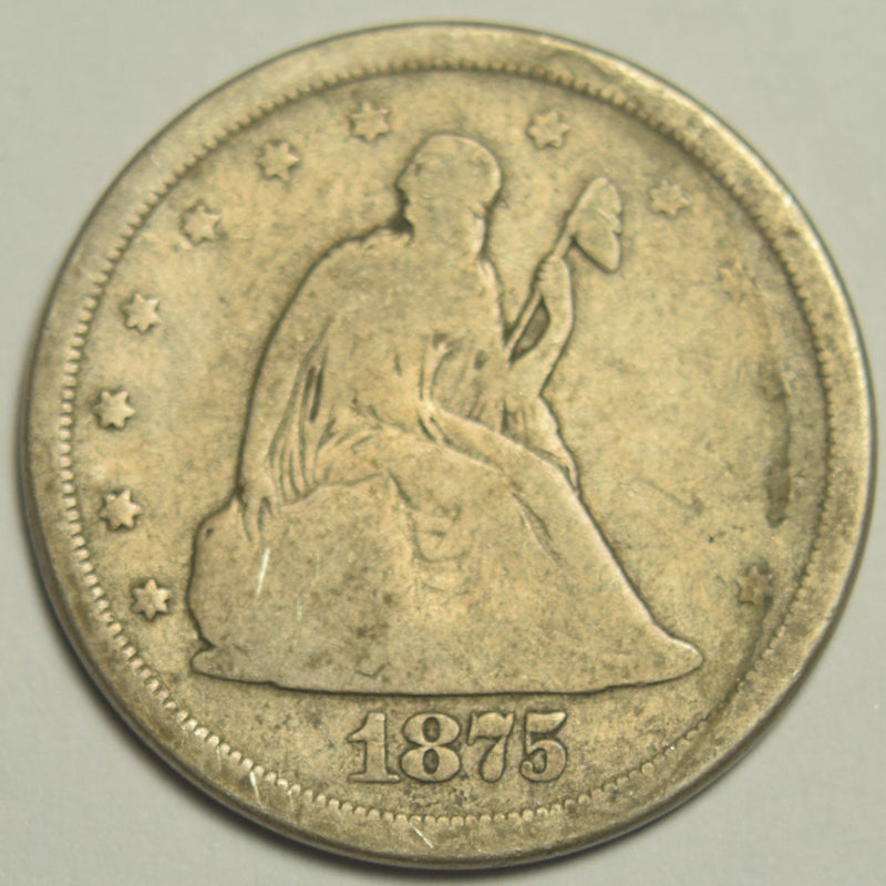 1875-S Twenty Cent Piece . . . . Good