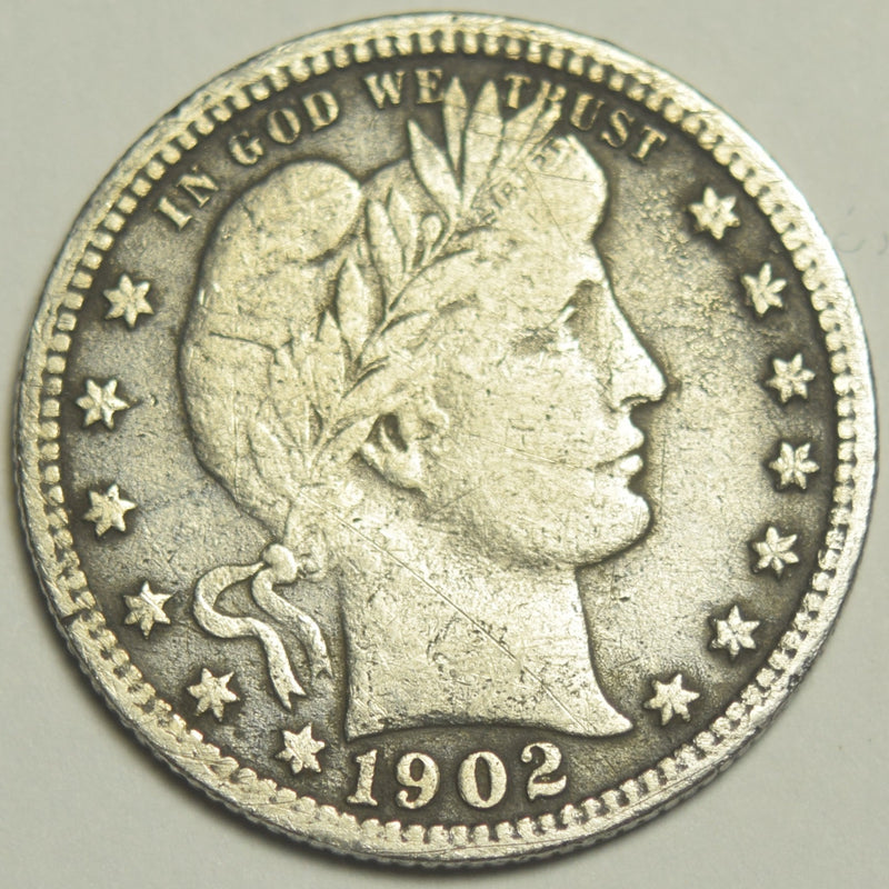 1902 Barber Quarter . . . . Very Fine