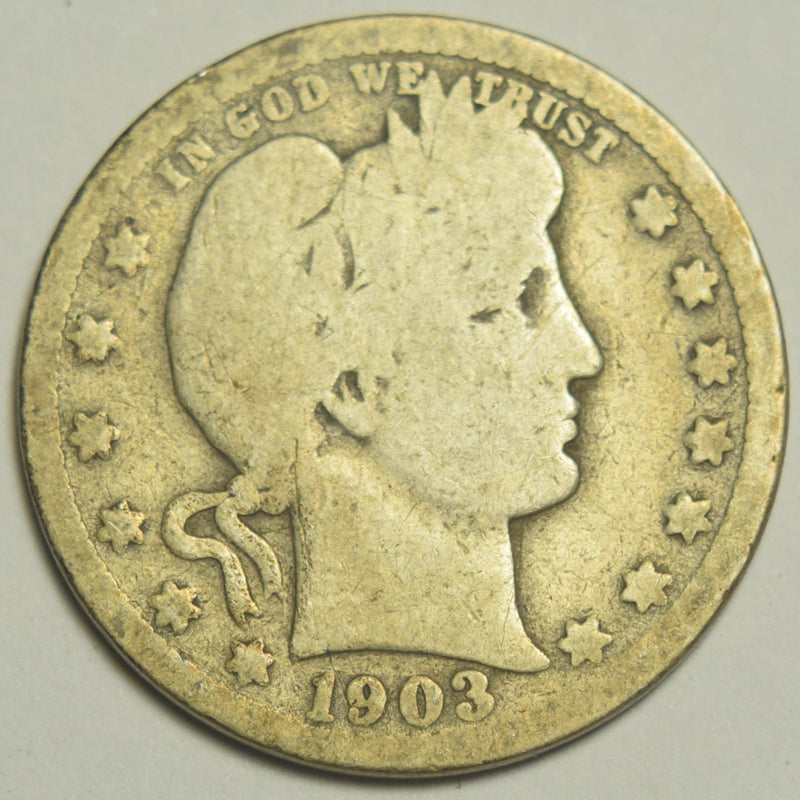 1903 Barber Quarter . . . . Good