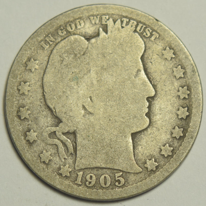 1905-O Barber Quarter . . . . Good