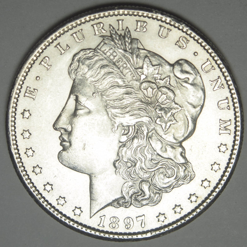 1897-S Morgan Dollar . . . . Choice Brilliant Uncirculated