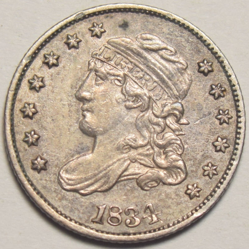 1834 Bust Half Dime . . . . Select Brilliant Uncirculated