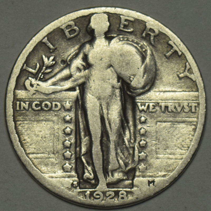 1928-S Standing Liberty Quarter Very Good