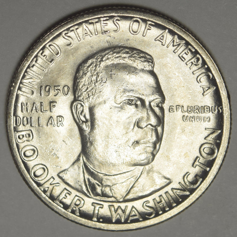 Booker T. Washington Half 1950-S . . . . Gem Brilliant Uncirculated