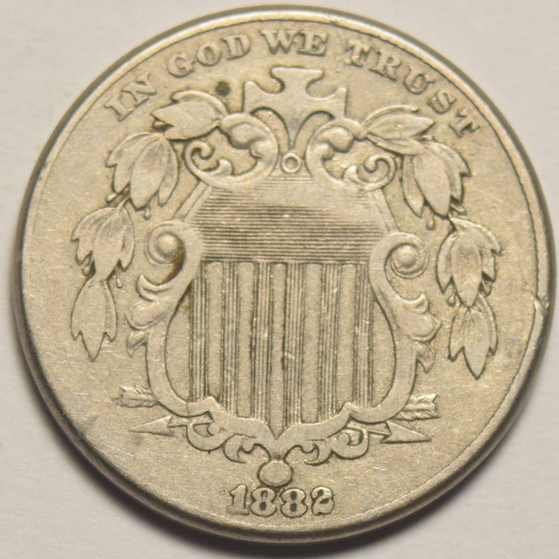 1882 Shield Nickel . . . . Very Fine