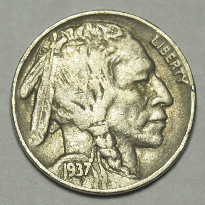 1937 Buffalo Nickel XF/AU