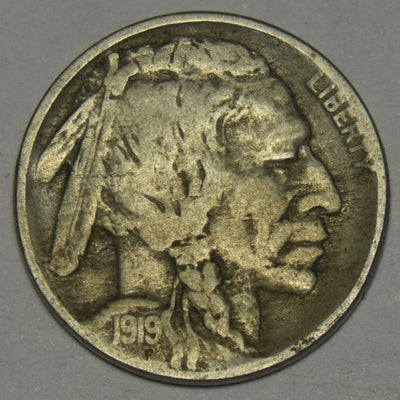 1919-D Buffalo Nickel Very Fine