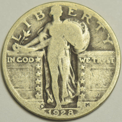 1928-D Standing Liberty Quarter Good