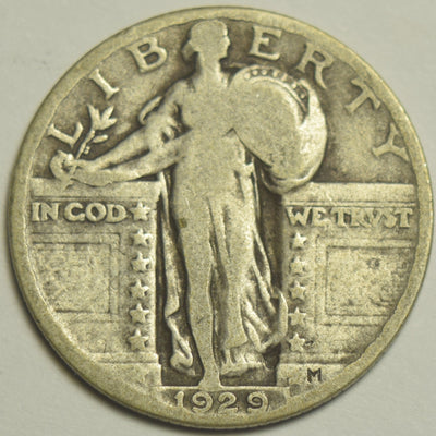 1929 Standing Liberty Quarter Very Good