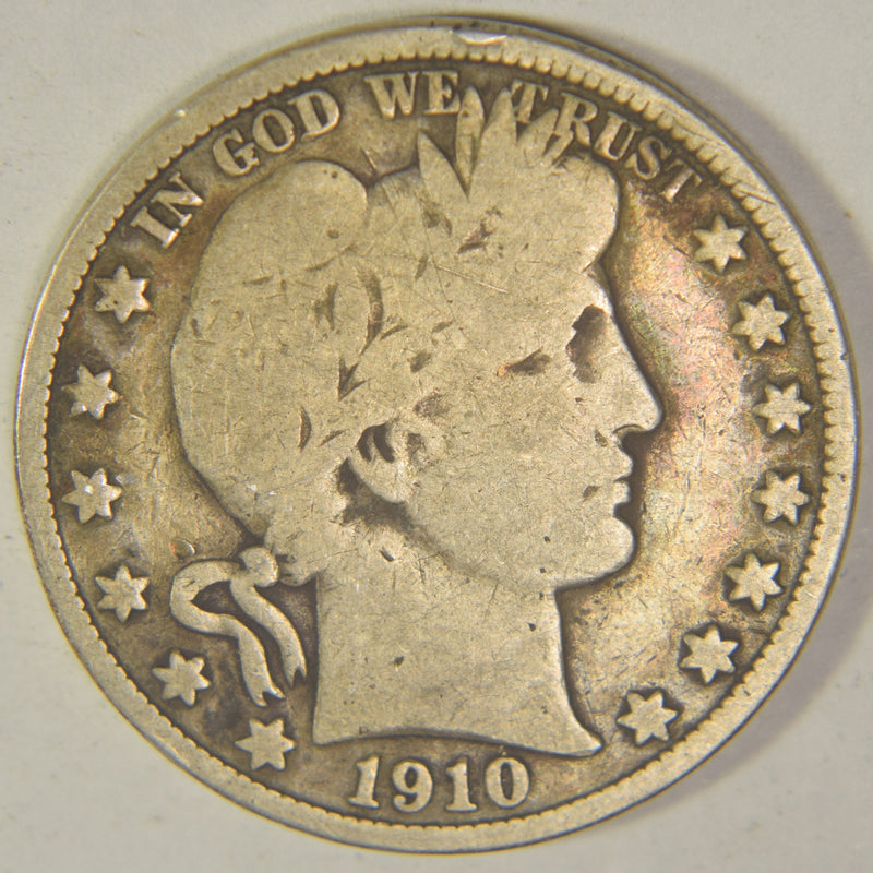 1910-S Barber Half . . . . Very Good