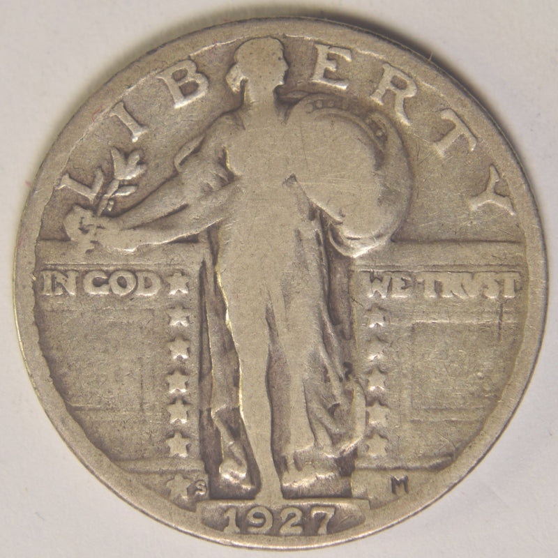 1927-S Standing Liberty Quarter Very Good