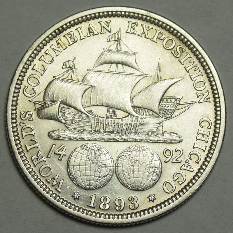 Columbian Half 1893 . . . . Select Brilliant Uncirculated