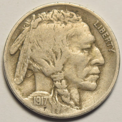 1917-S Buffalo Nickel Extremely Fine