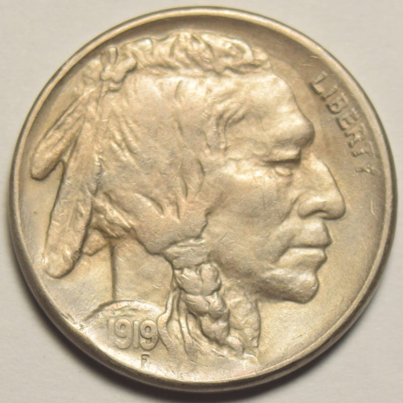 1919-S Buffalo Nickel Choice About Uncirculated