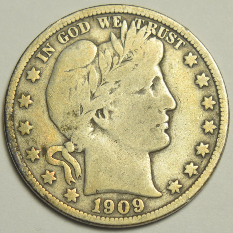 1909 Barber Half . . . . Fine