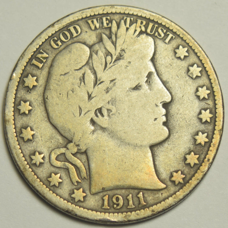 1911 Barber Half . . . . Very Good