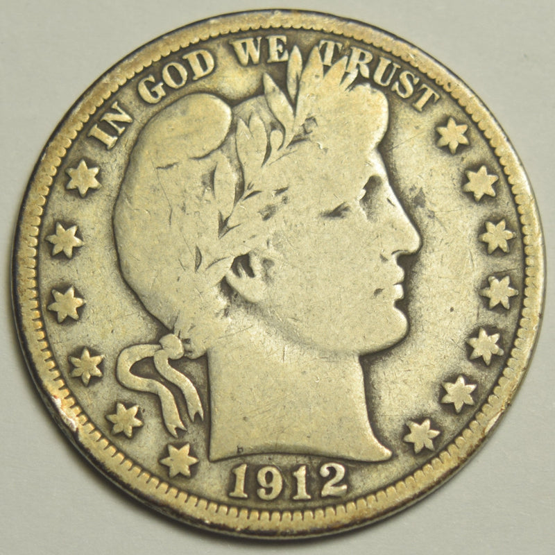 1912 Barber Half . . . . Very Good