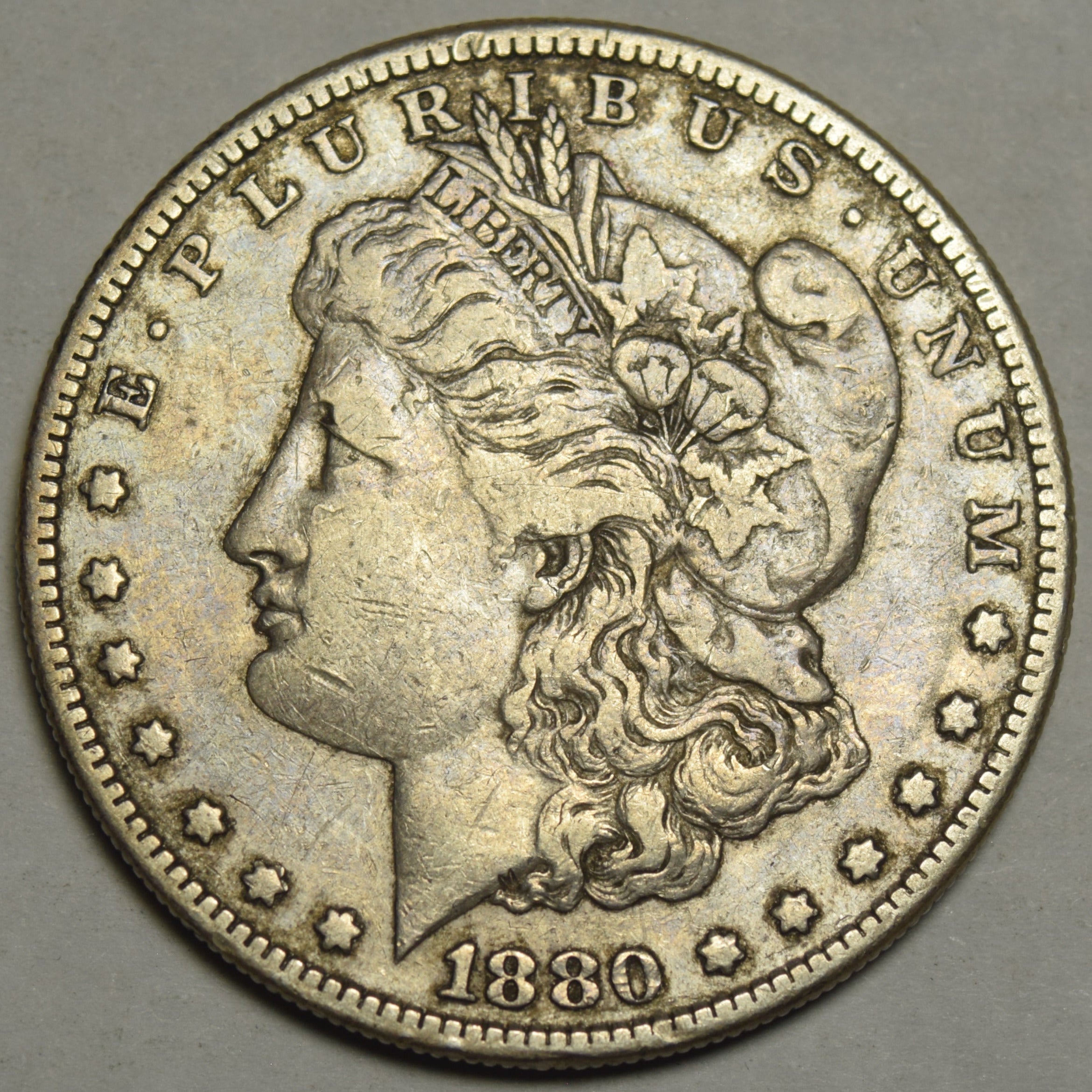 1880-s Morgan Dollar Extremely Fine – Mount Vernon Coin